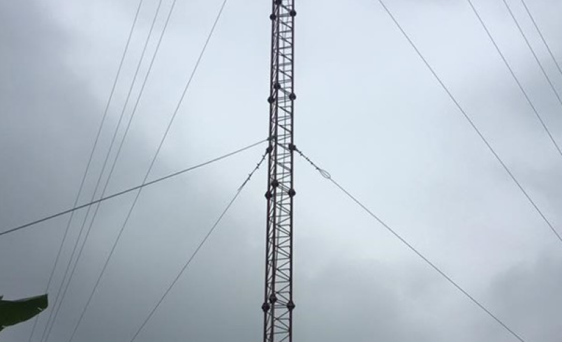 Square 4G SelfStanding Antenna Mast 30m High